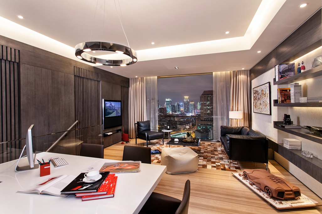 苏河湾公寓样板房A2A3A4